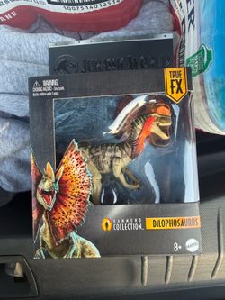 Mattel Jurassic World Hammond Collection Dilophosaurus OBO