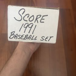 1991 Score Baseball Cards Complete Set 