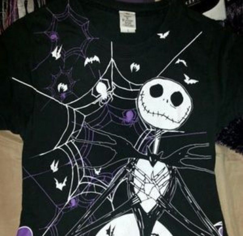 Disney Nightmare Before Christmas Spiderweb Shirt