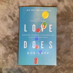 Love Does book by Bob Goff