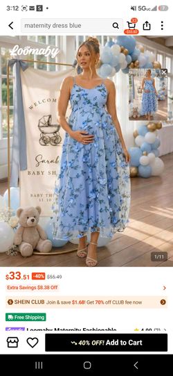 Maternity dress XL