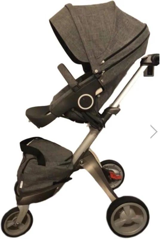 Stokke Stroller with Infant Bassinet & Diaper Bag – Good Conditio