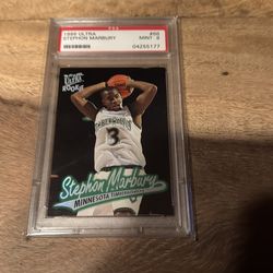 1996 Ultra Stephon Marbury PSA 9