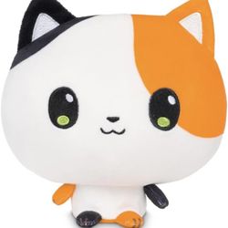 Cloudheads Honeybean The Calico Cat Plush - 5-Inch Stuffed Animal with Embroidered Details - Soft Cuddly Plush Toys for Kids, Teens, and Adults
