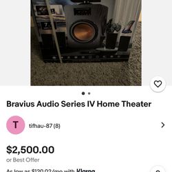 Bravius Model Series lV  Surround Sound System 