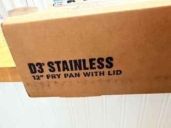 All-Clad 12” D3 Stainless Steel Pan - BRAND NEW NEVER USED