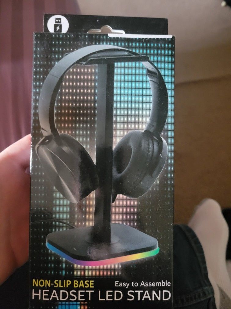 Headphone Stand LED lights