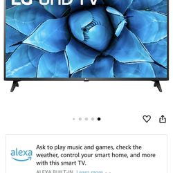 LG 50” 4k HD TV