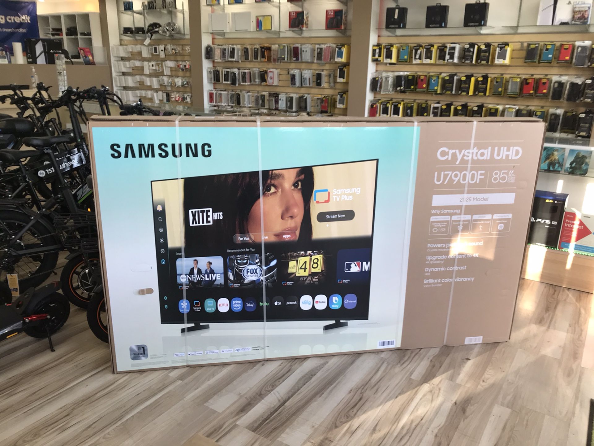 85” Samsung 4K UHD Smart TV