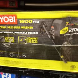 RYOBI 1600 PSI ELECTRONIC PRESSURE WASHER