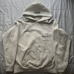Dark Oatmeal Essentials Hoodie 