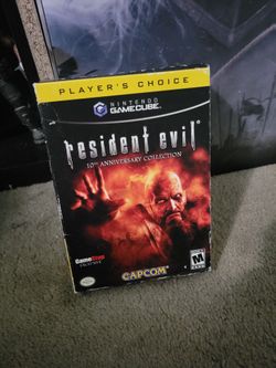 Resident Evil Gamecube 10th Anniversary Collection Gamestop Exclusive