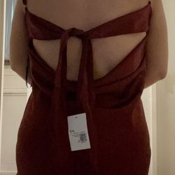 Forever 21 Burgundy Dress 