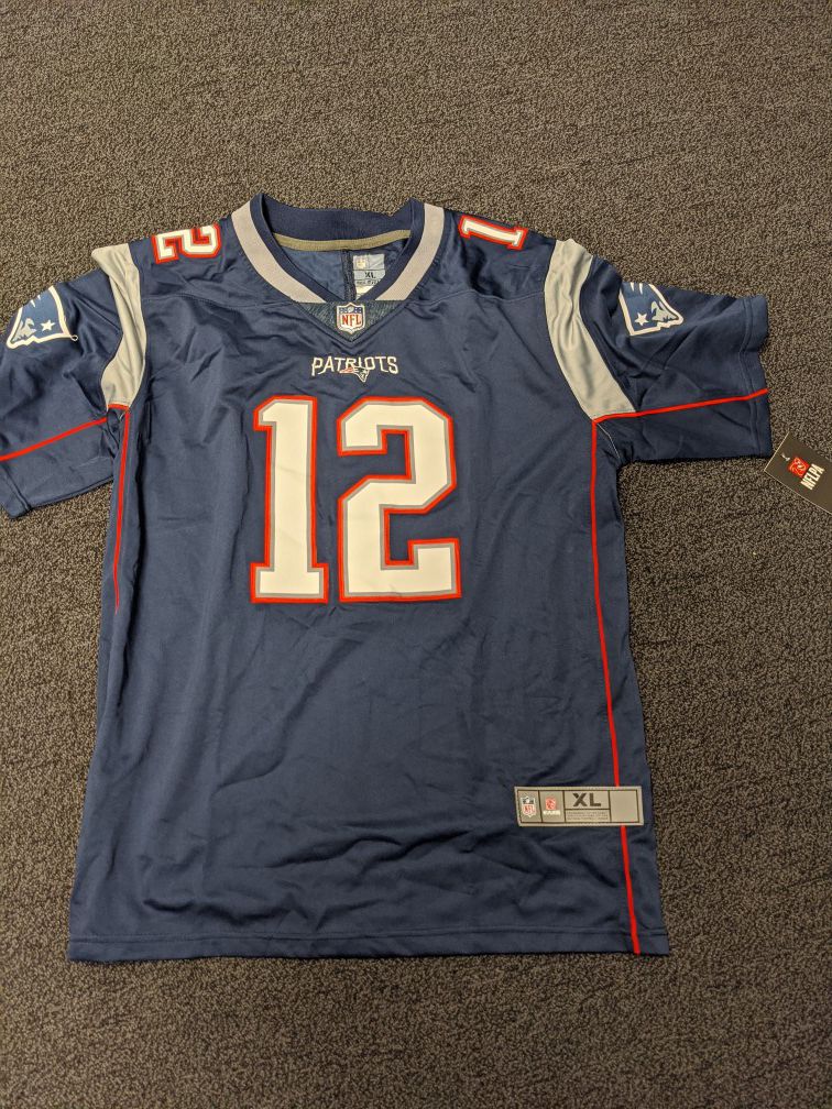 Tom brady Patriots Jersey XL