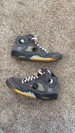Nike X Off White Air Jordan 5 Muslin Size 11