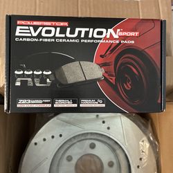Infiniti Power Stop K6944 Z23 Front Rotors/ Breaks