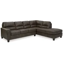 Navi 2-Piece Sleeper Sectional with Chaise Last Chance Warehouse Blowout