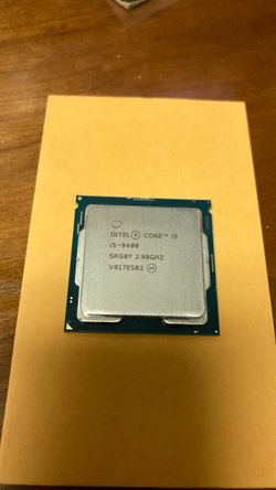 IntelCore Microprocessor i5-9400