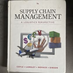 Supply Chain Management A Logistics Perspective Textbook