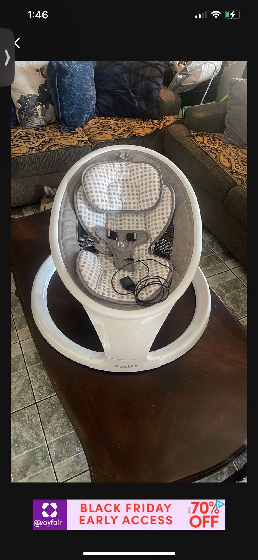 Munchkin Infant Swing