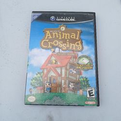 GameCube Animal Crossing Game 