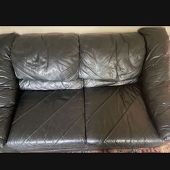 Leather Sofa Love Seat