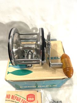 Mint condition like new with original box, tool & pole clamp, Penn Longbeach 66 ocean fishing reel. Heavy action.