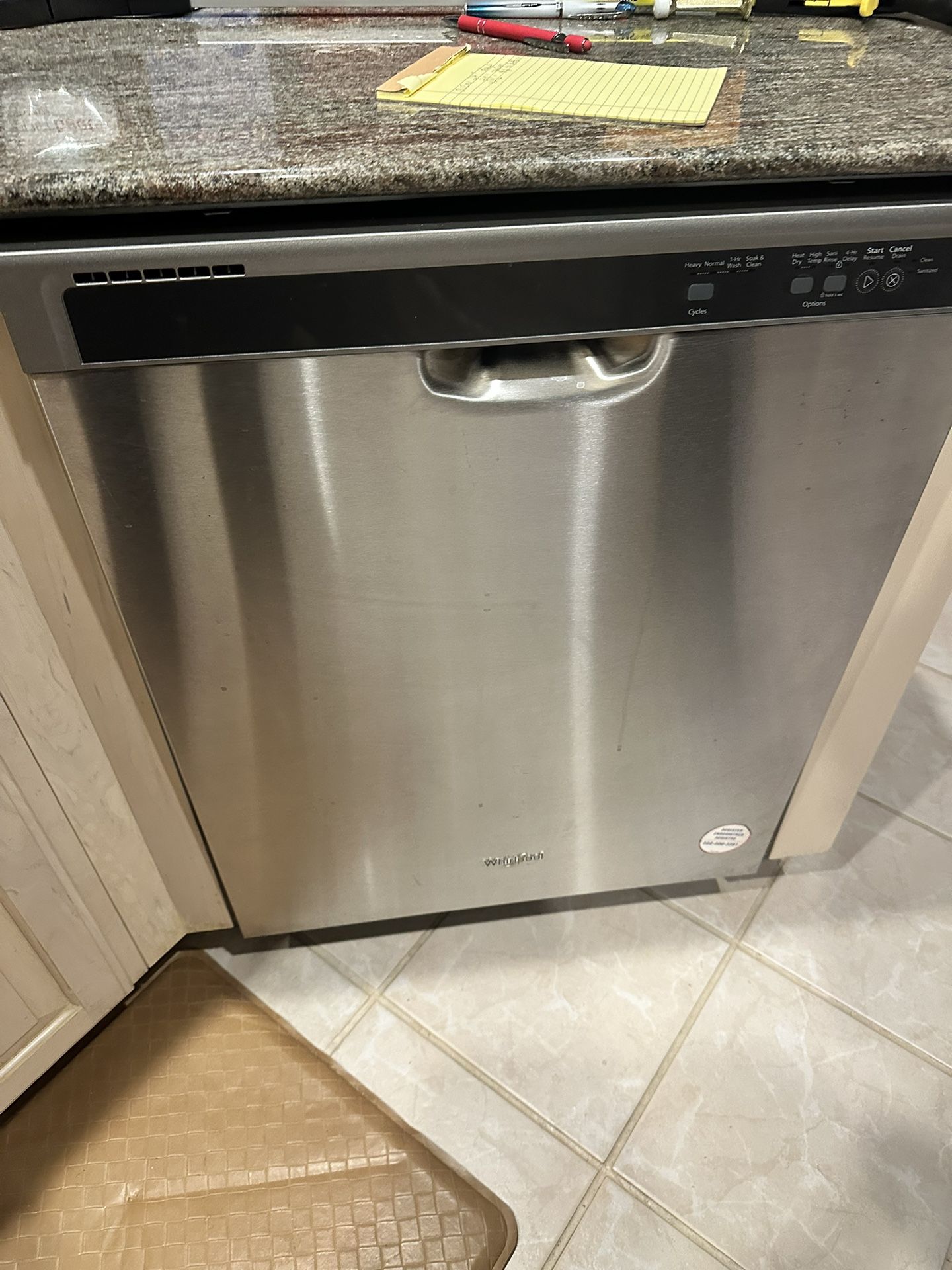 STAINLESS STEEL DISHWASHER