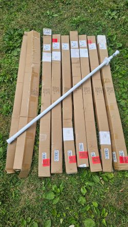 Tension-Mounted Shower Curtain Rod