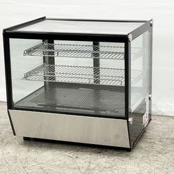Black Refrigerated Countertop Bakery Display Case NSF CW120720

