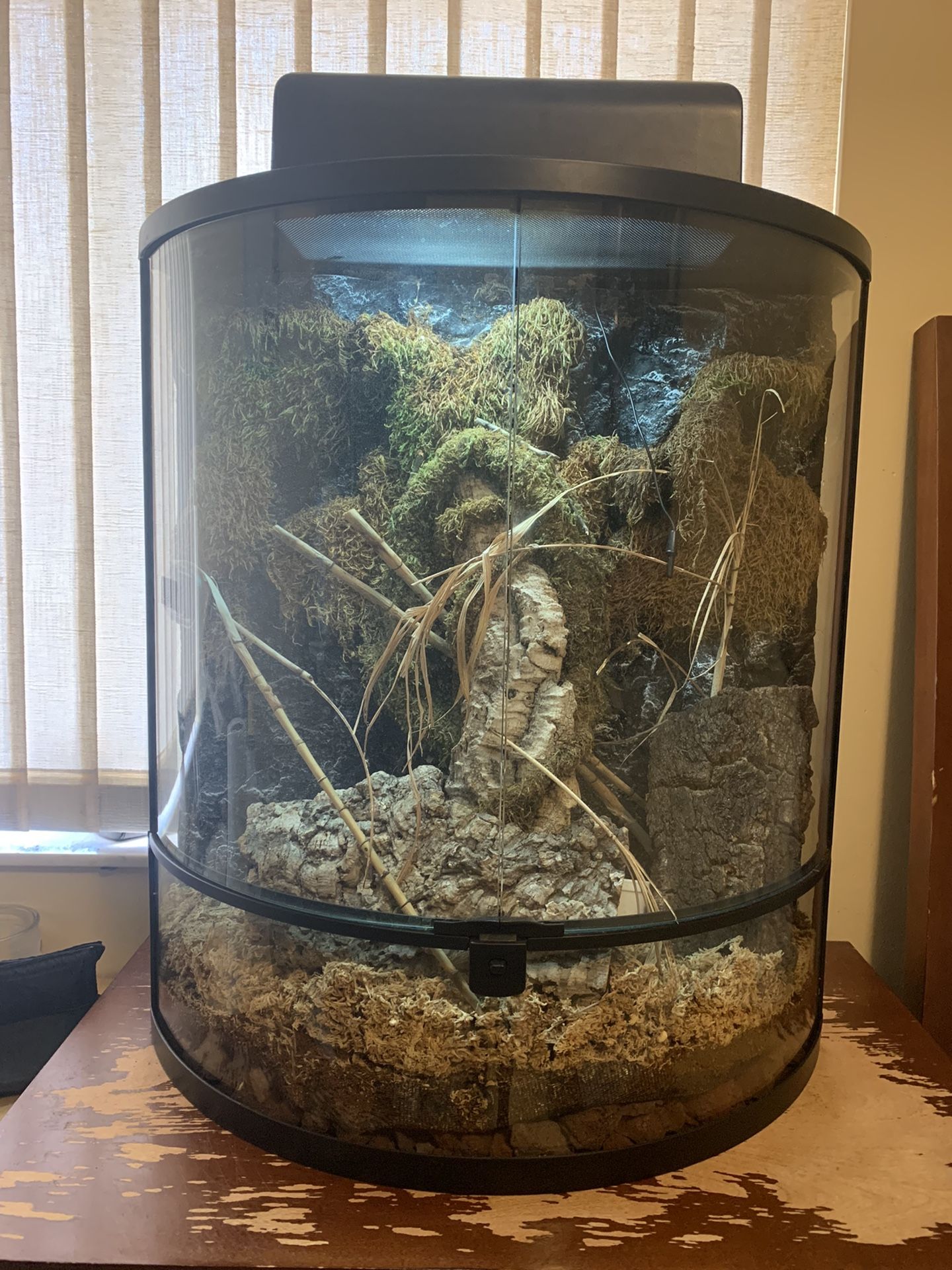 OBO 20 Gallon Half Moon Reptile Cage/Terrarium for Sale in Miramar, FL