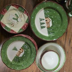 Holiday Dishes/ Cookie Jars