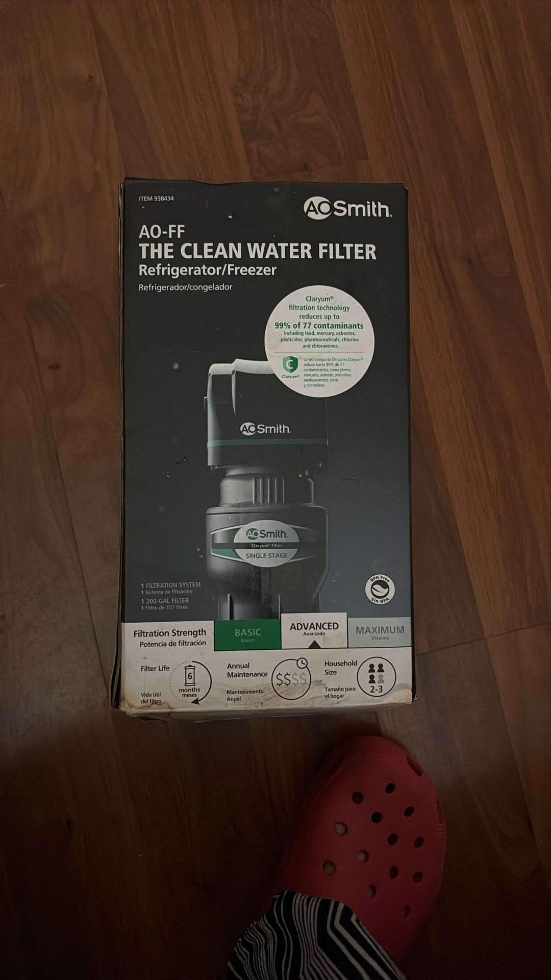 Refrigerator/freezer Water Filter
