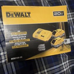 Dewalt 8ah 20 V Battery Set 