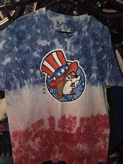New Wit Tags 2020 Buc-ee's 4th Of July Tie Dye RWD XL $15