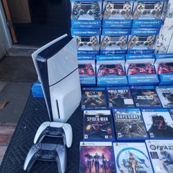 Best buy Has It for $560! No games no extra. I want $420! No games no extra. 2024 PS5 Slim 2nd edition $30! Por game. $35! Ps4 Control & PS5 $50! Cont