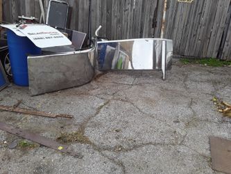 18-wheeler Tractor Steel Chrome Fenders And Flaps