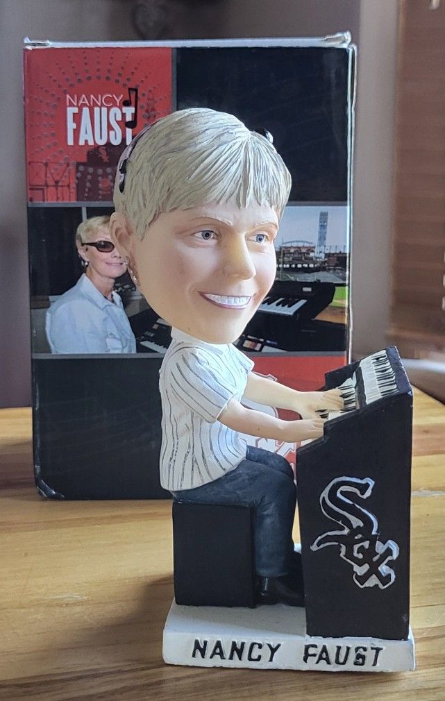 NANCY FAUST WHITE SOX BOBBLEHEAD!