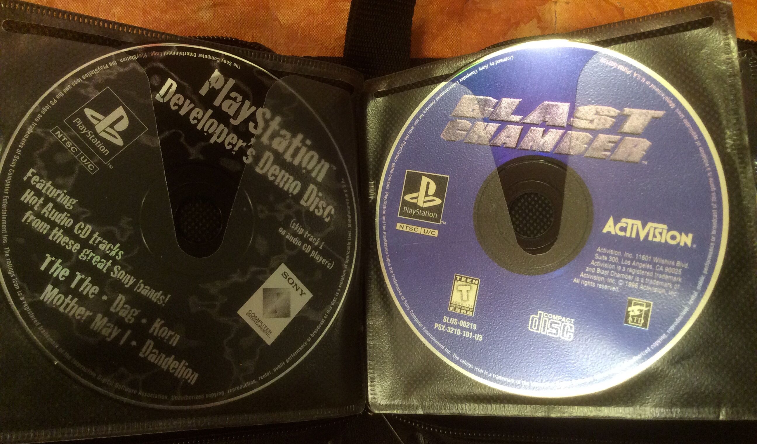 PlayStation 1 Developer‘s Demo Disc $15 - Blast Chamber $10