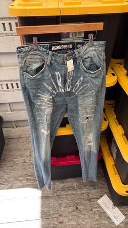 Billionaire Boys Club Distressed Jeans Size 34