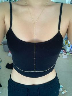 Beriso 14k Gold Body Chain