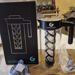 Gator cold Brewer, coffee maker. New