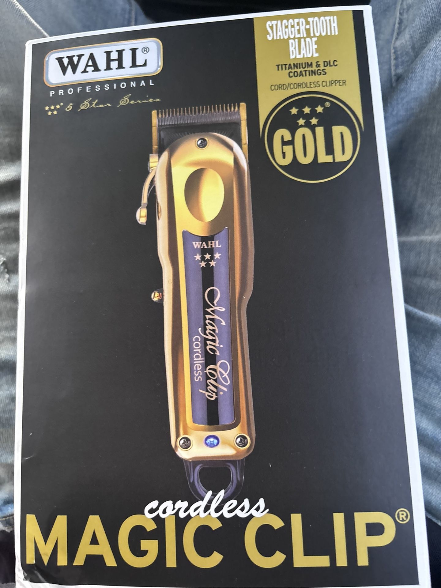 Walh Magic Clip Dorada