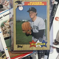 Roger Clemens - 262 Baseball Cards (1987 To 2003)