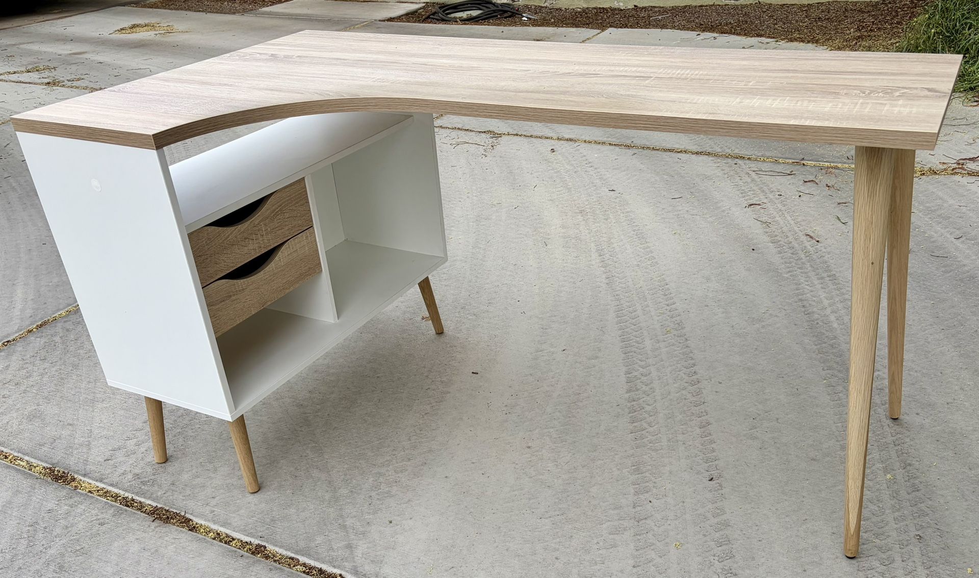 L-Shaped Desk for Home Office