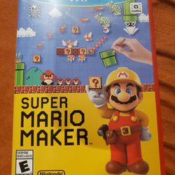 Super Mario Maker For Wii U 