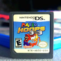 Mario Hoops 3 On 3 (Nintendo DS, 2006)  *TRADE IN YOUR OLD GAMES FOR CSH OR CREDIT HERE/WE FIX SYSTEMS*