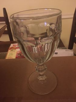 Pottery barn goblets set of 12