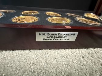 Queen Elizabeth life and legacy coin collection