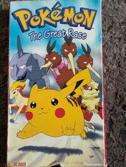 Pokémon The Great Race VHS Tape